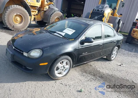 2001 Plymouth Neon Highline from USA, damaged, VIN 1P3ES46C01D119508